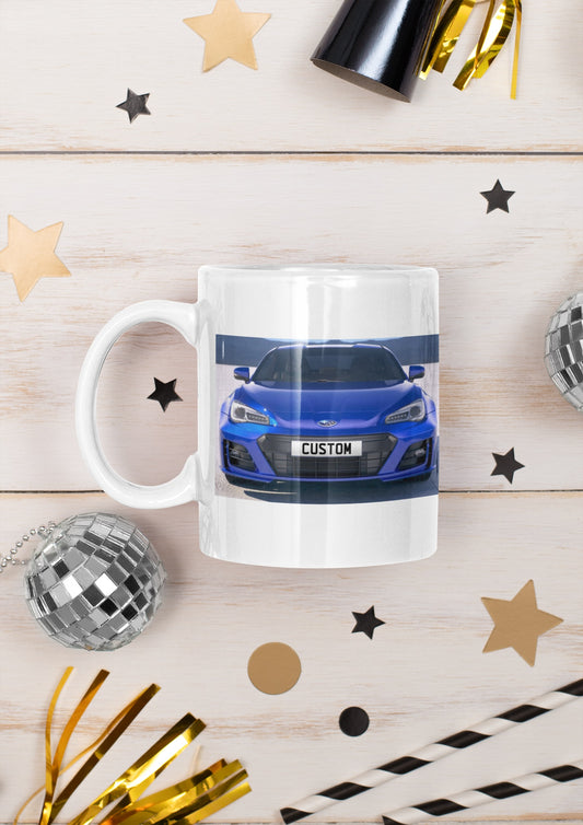 Personalised Subaru BRZ Mug