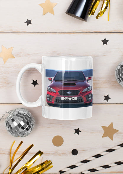 Personalised Subaru Impreza WRX Mug