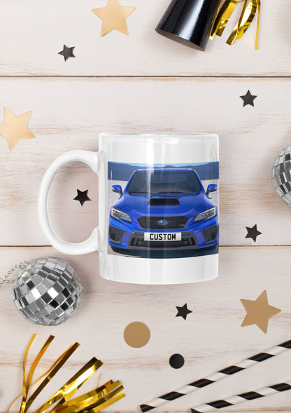 Personalised Subaru Impreza WRX STi Mug