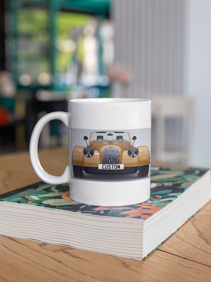 Personalised Morgan Plus 4 Mug