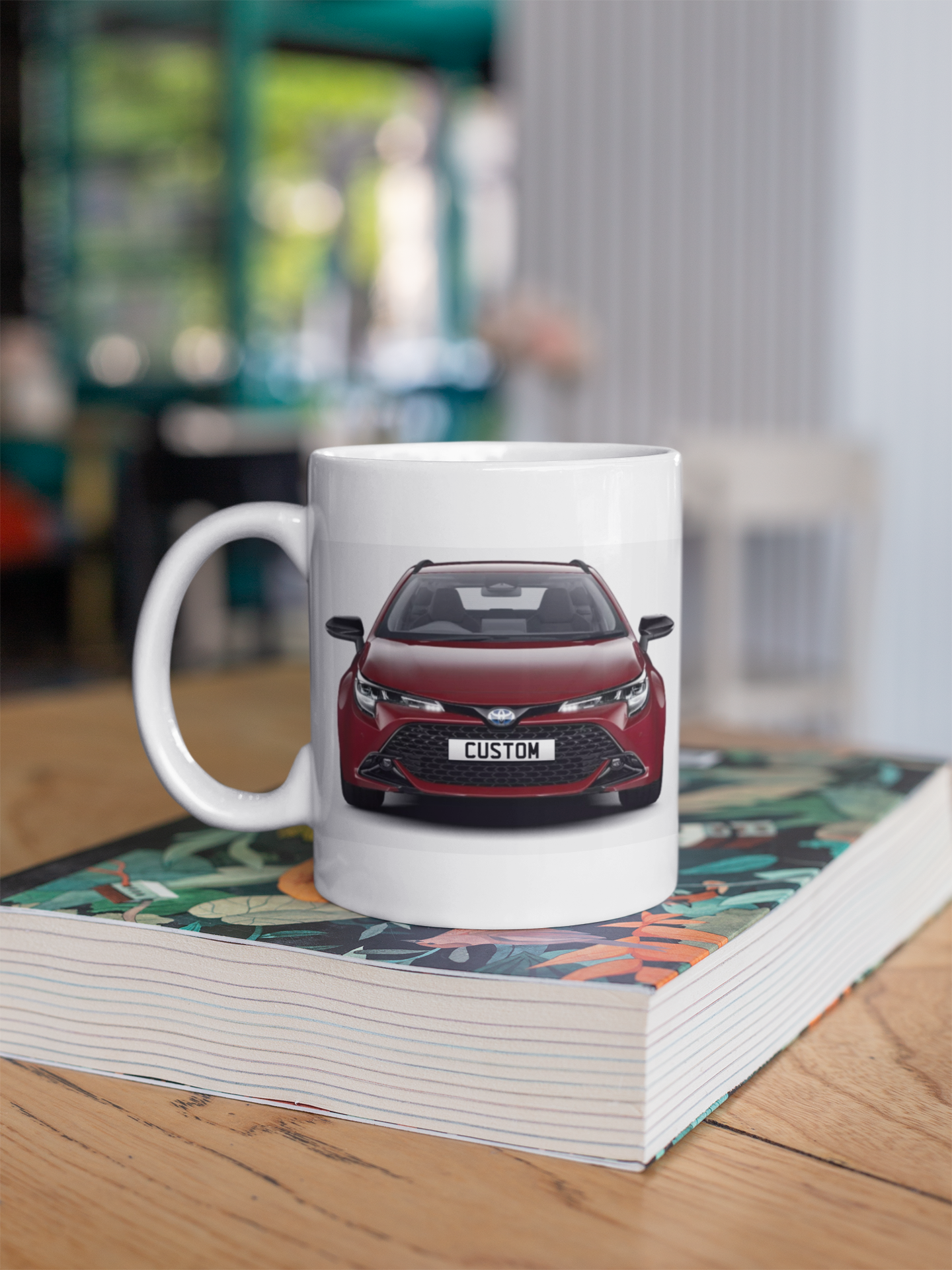 Personalised Toyota Corolla Touring Icon Mug