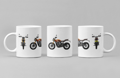Personalised Triumph Scrambler Motorcycle Mug
