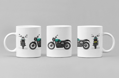 Personalised Triumph Scrambler Motorcycle Mug