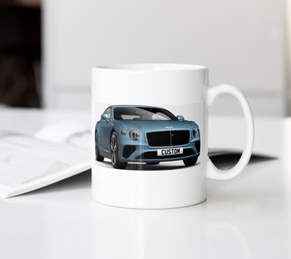 Personalised Bentley Continental GT Mug