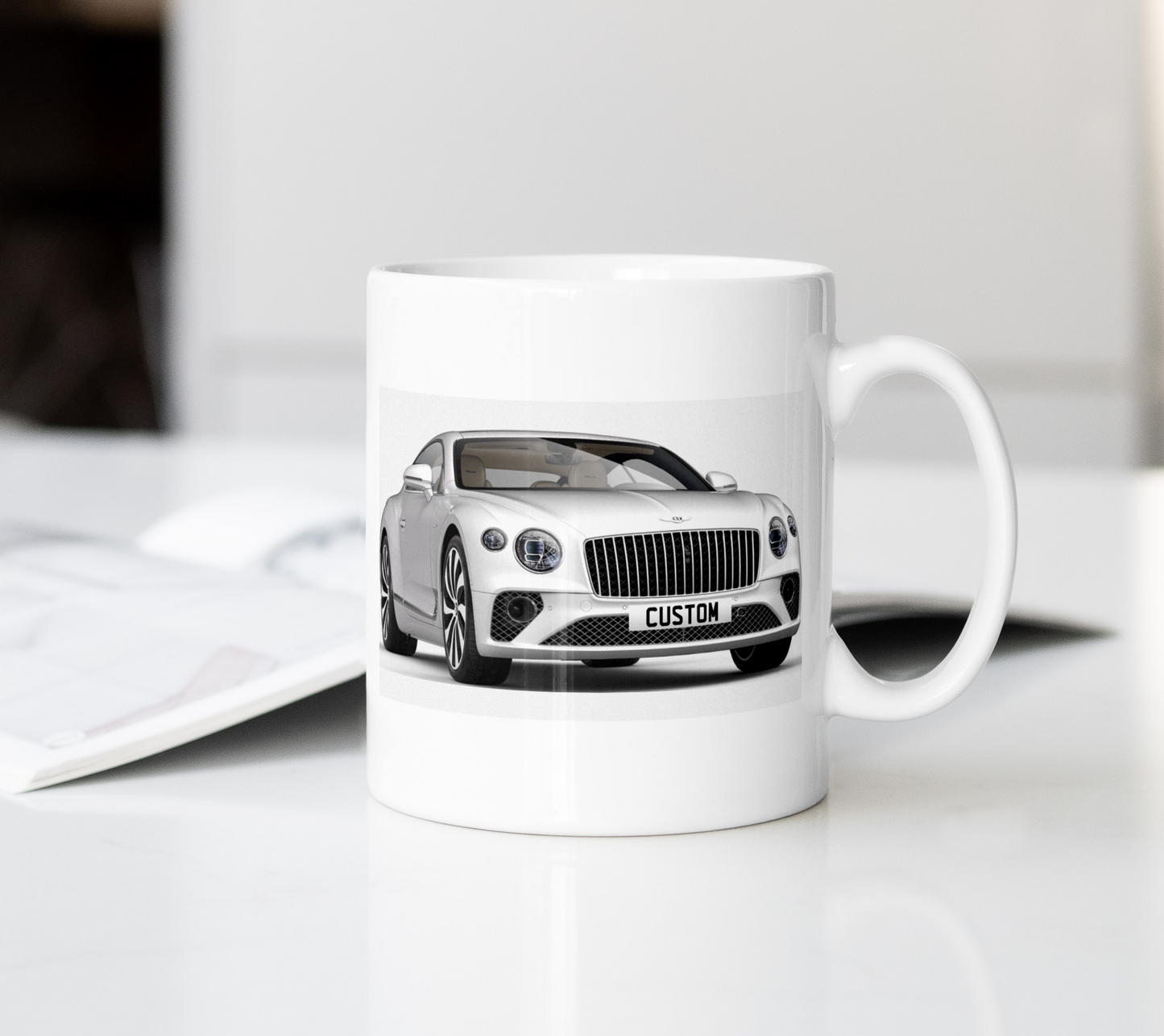 Personalised Bentley Continental GT Azure Mug