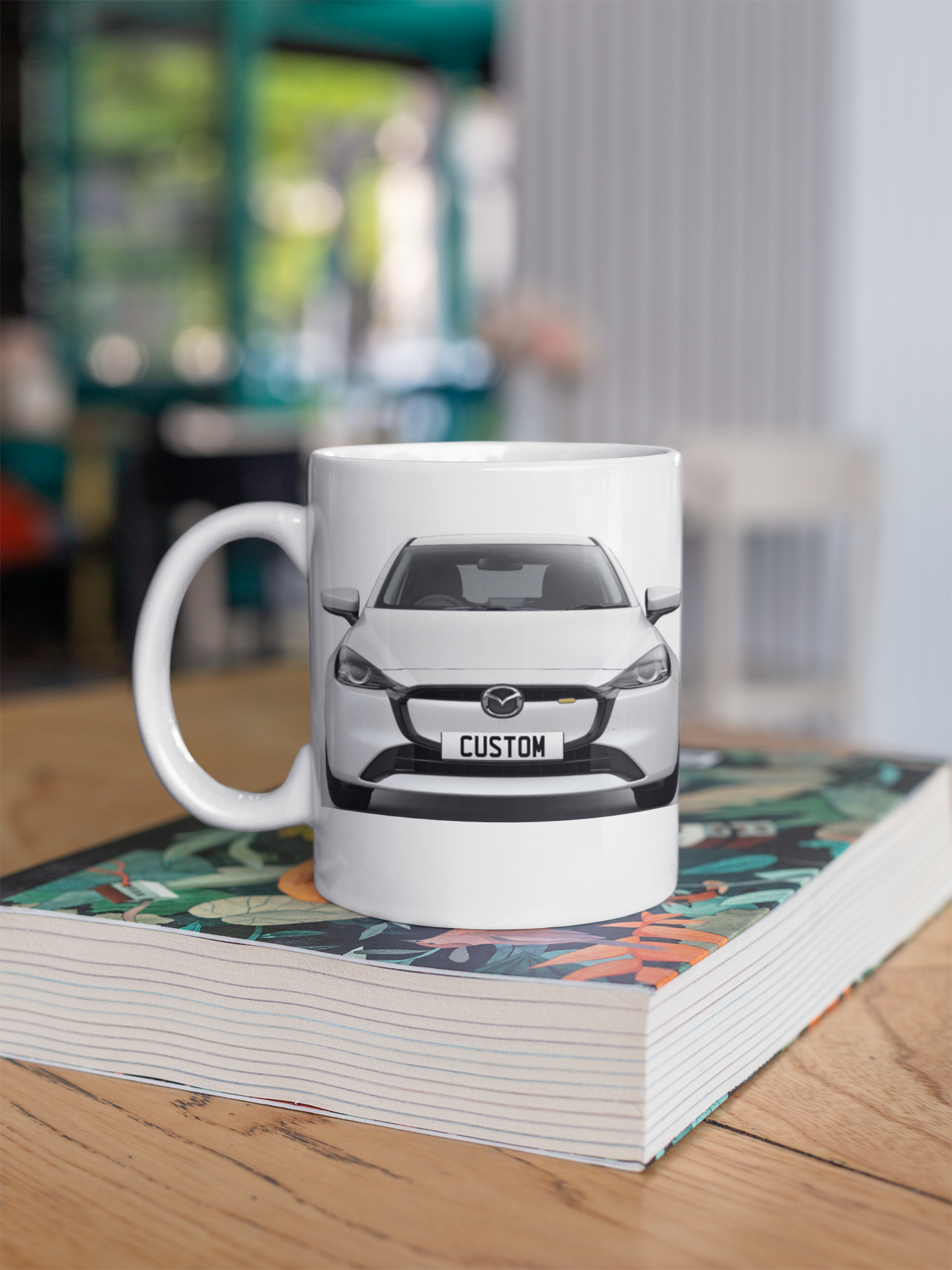 Personalised Mazda 2 Exclusive Line Mug