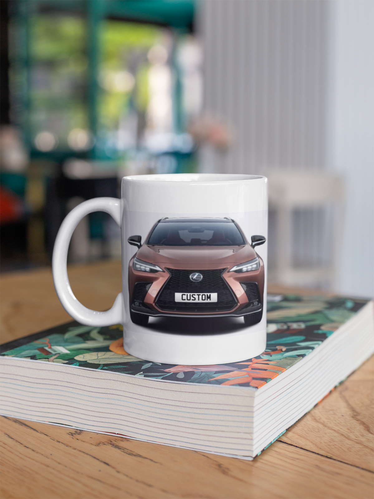 Personalised Lexus NX 450h+ F Sport Takumi Mug