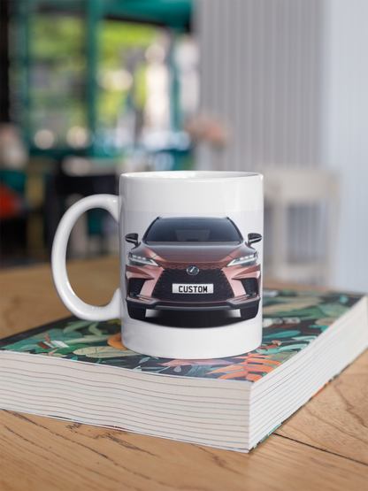 Personalised Lexus RX 450h+ F Sport Design Mug