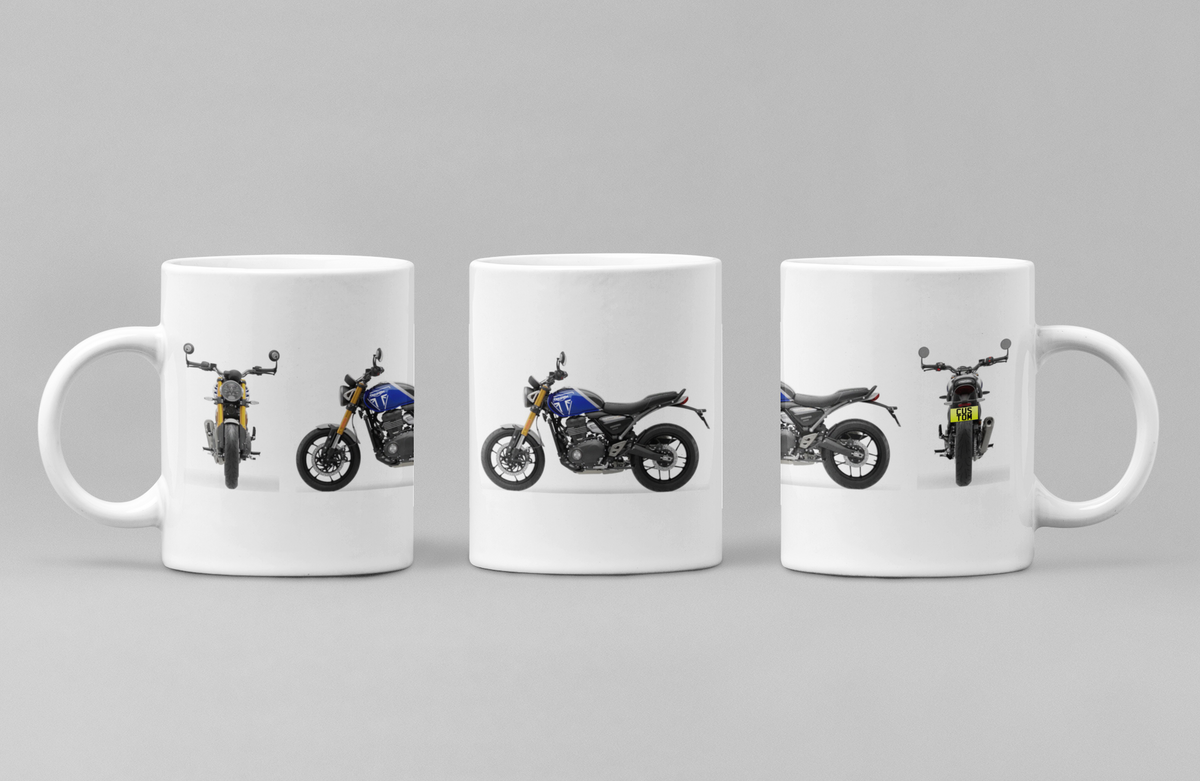 Personalised Triumph Speed Motorcycle Mug