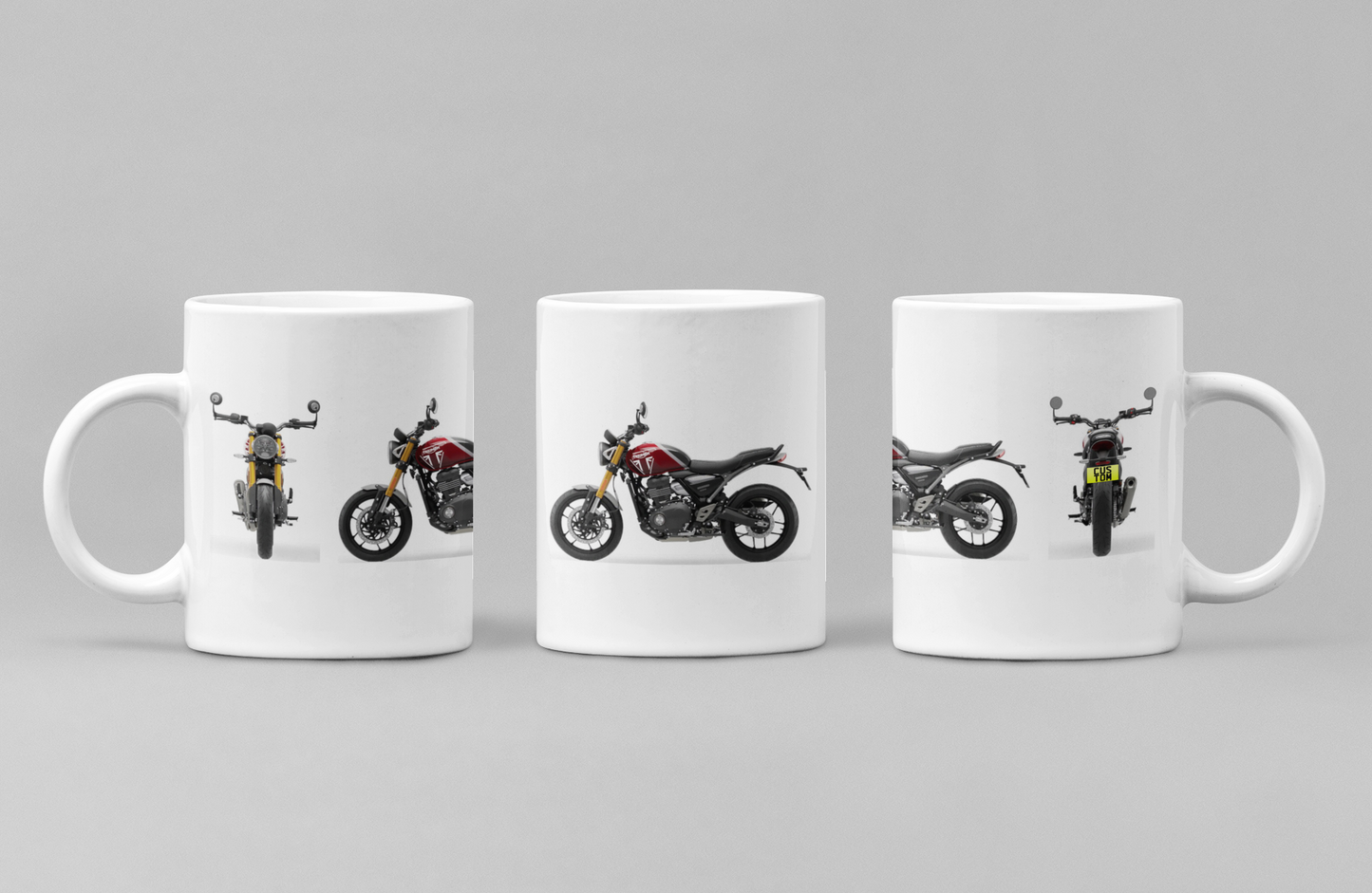 Personalised Triumph Speed Motorcycle Mug