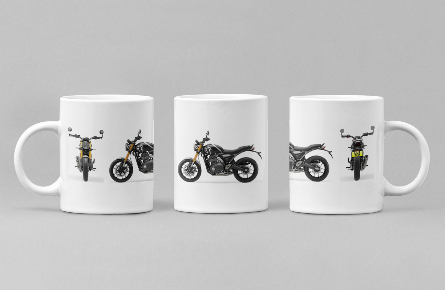 Personalised Triumph Speed Motorcycle Mug