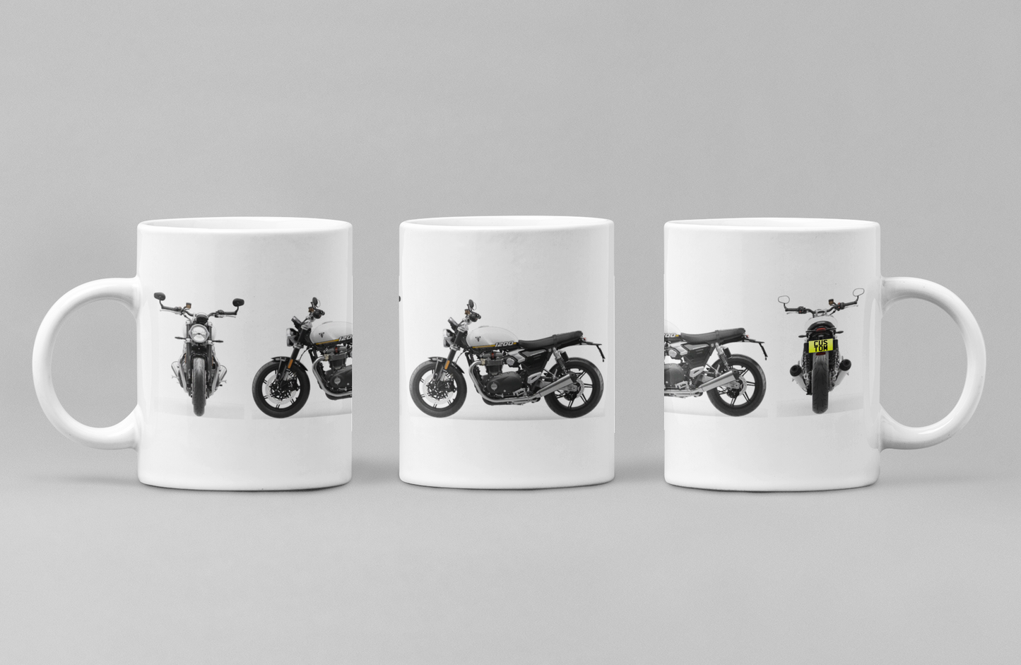 Personalised Triumph Speed Motorcycle Mug