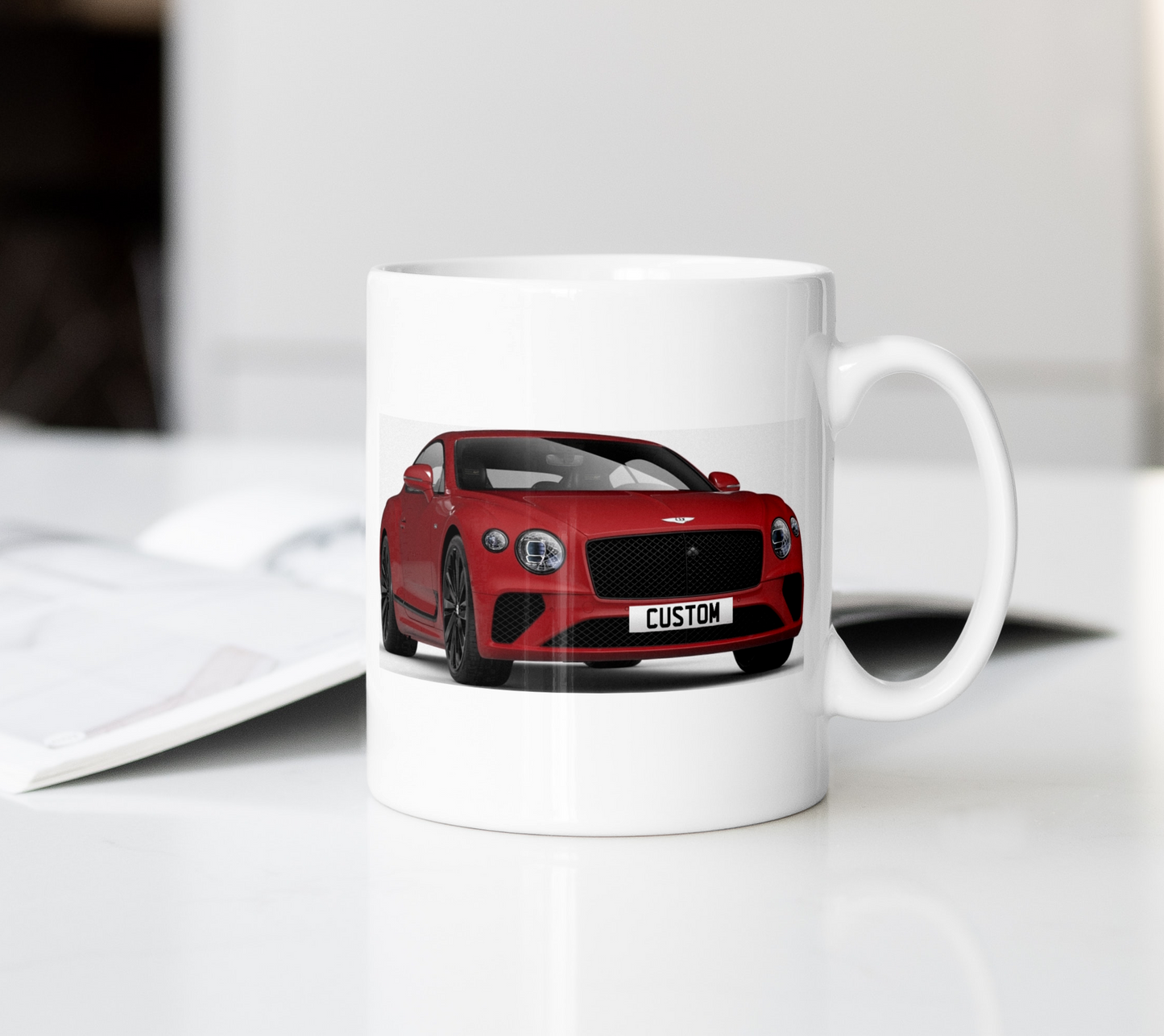 Personalised Bentley Continental GT S Mug