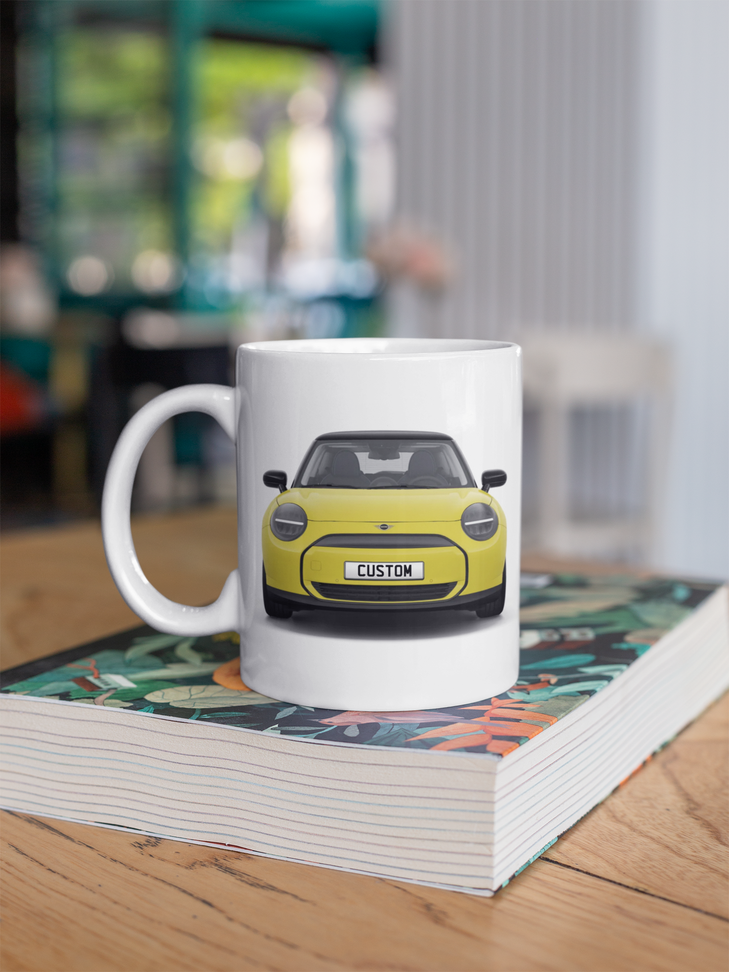Personalised Mini All Electric Mini Cooper E Classic Mug