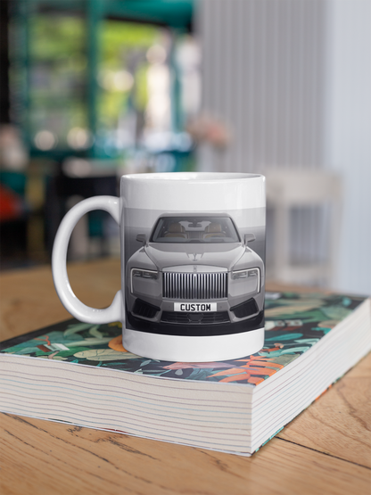 Personalised Rolls Royce Cullinan Mug