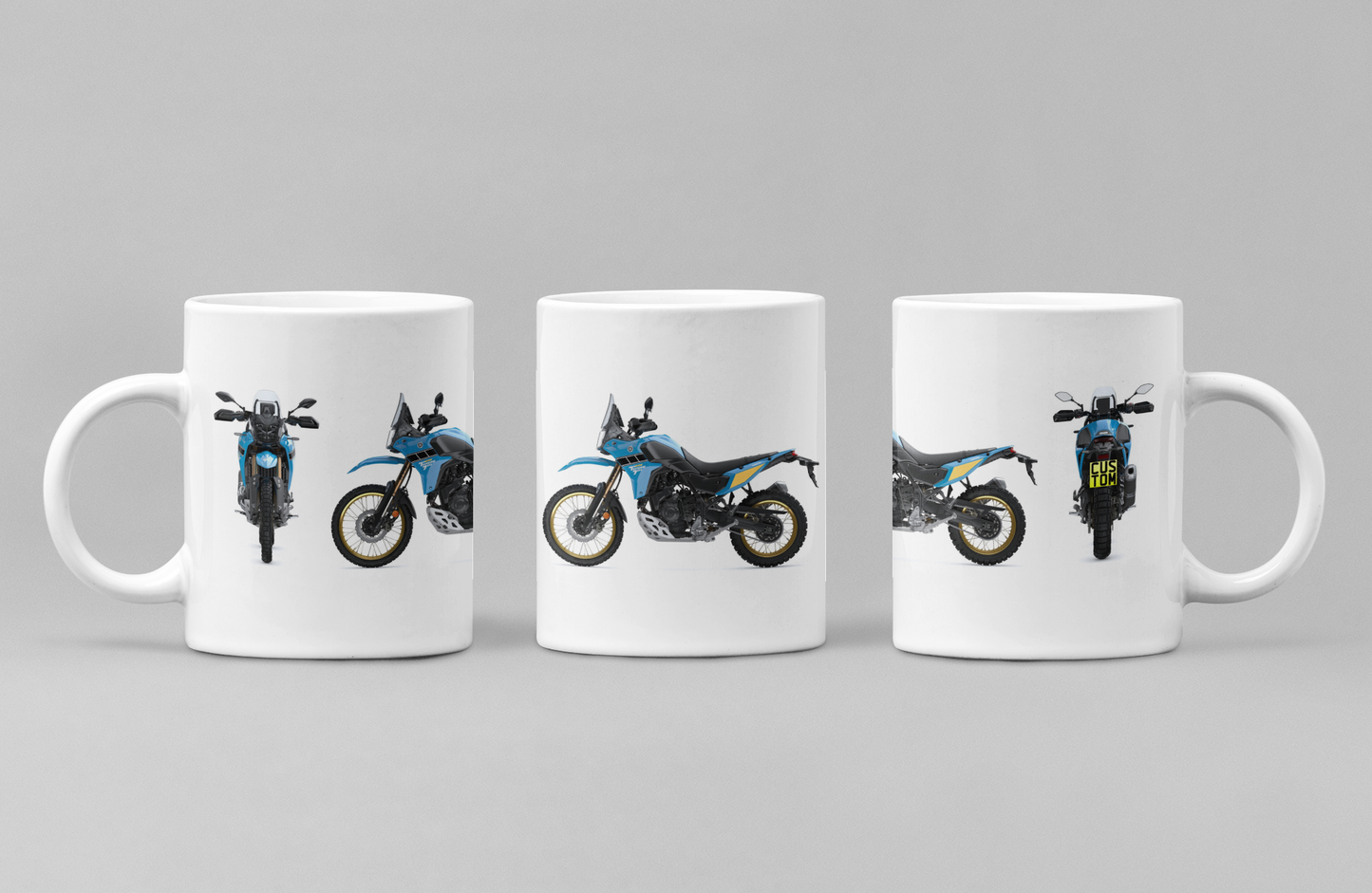 Personalised Yamaha Adventure Motorcycle Mug - Model Choice