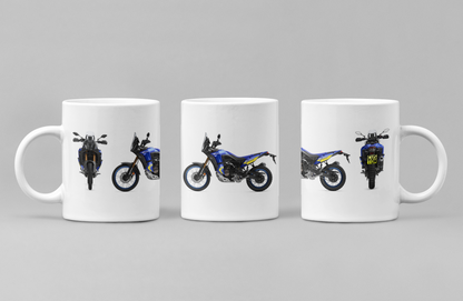 Personalised Yamaha Adventure Motorcycle Mug - Model Choice