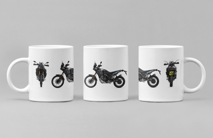 Personalised Yamaha Adventure Motorcycle Mug - Model Choice