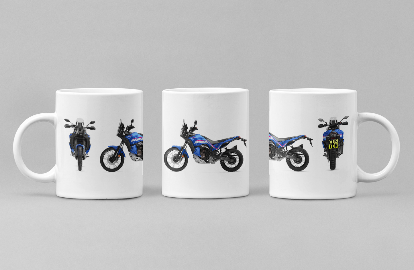 Personalised Yamaha Adventure Motorcycle Mug - Model Choice