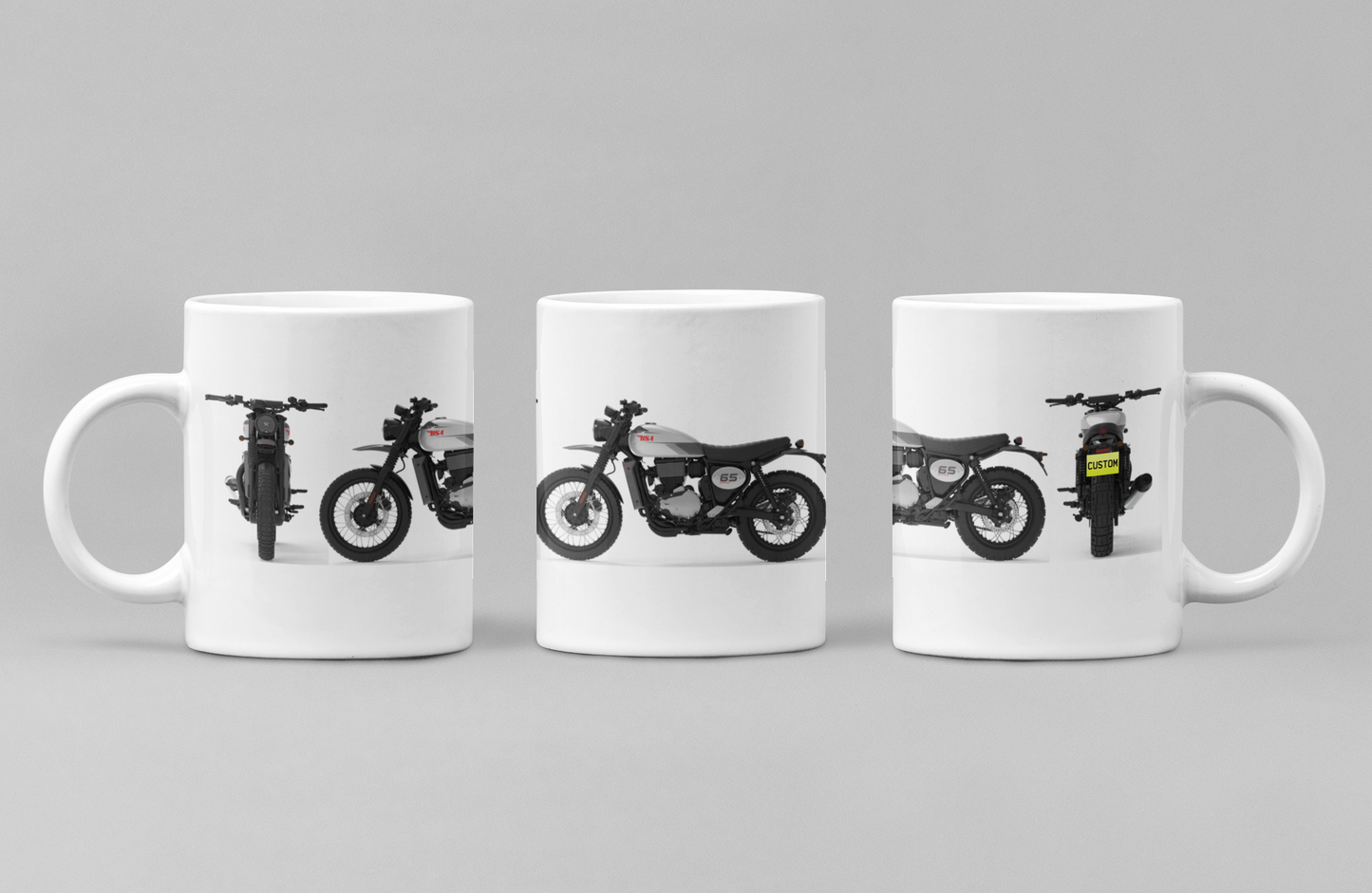Personalised BSA Scrambler Motorcycle Mug