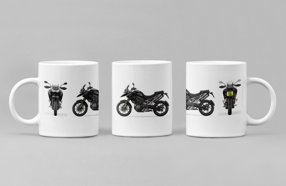 Personalised Triumph Tiger Motorcycle Mug