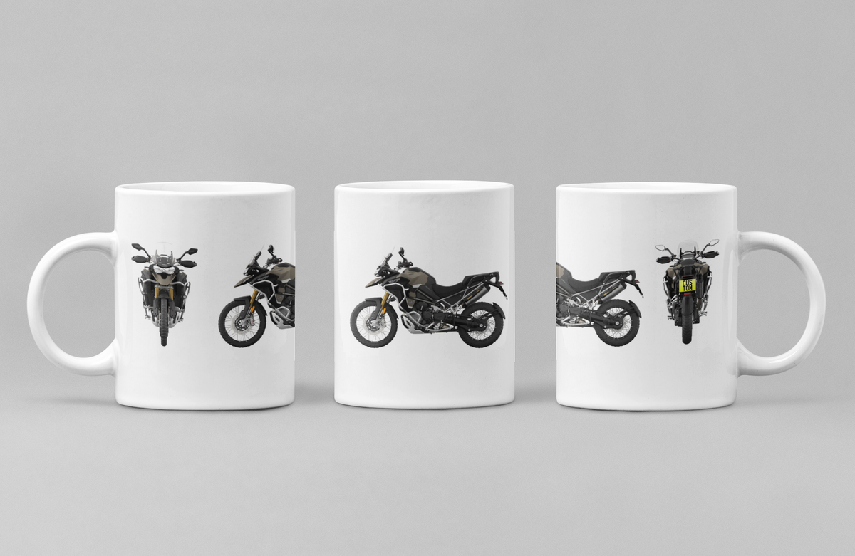 Personalised Triumph Tiger Motorcycle Mug