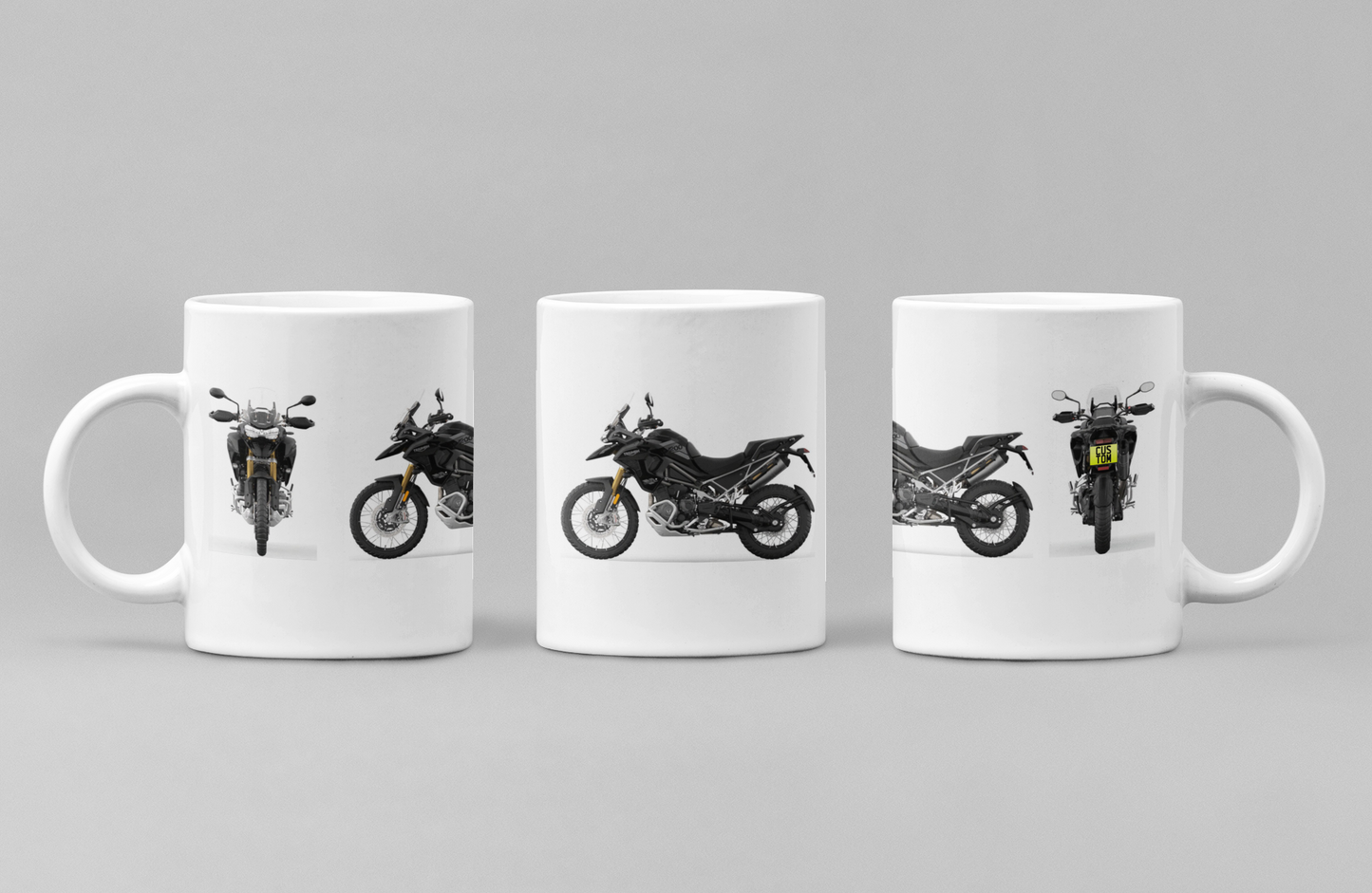 Personalised Triumph Tiger Motorcycle Mug