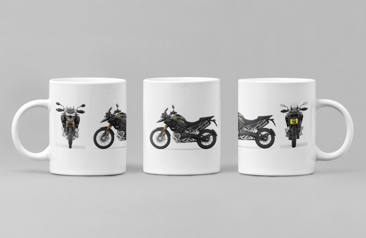 Personalised Triumph Tiger Motorcycle Mug