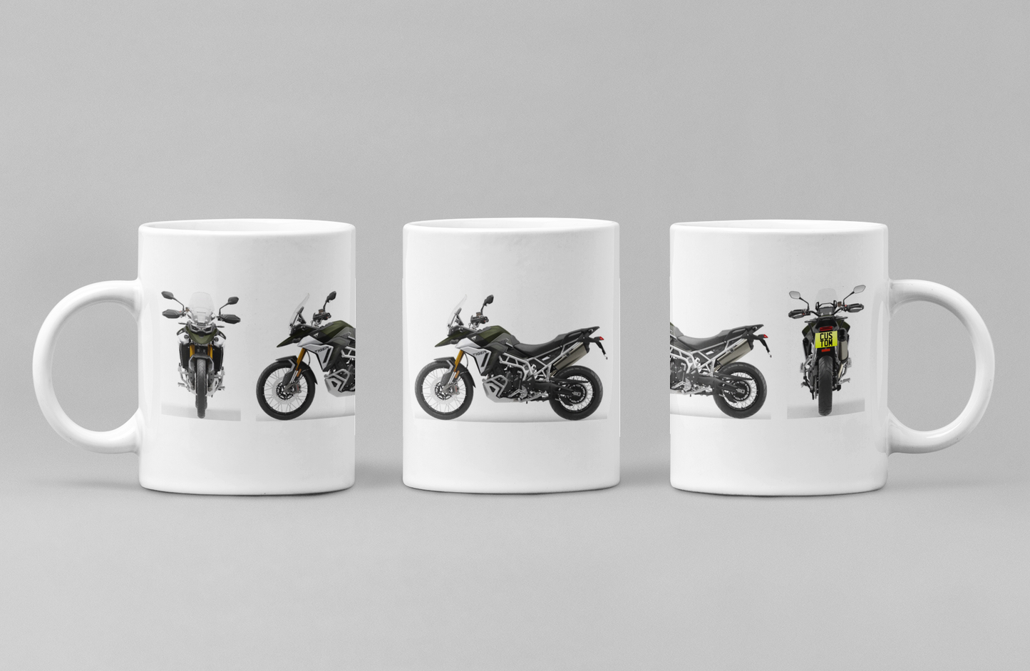 Personalised Triumph Tiger Motorcycle Mug
