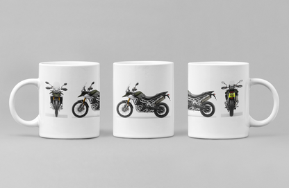 Personalised Triumph Tiger Motorcycle Mug