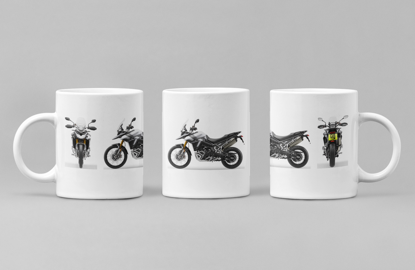 Personalised Triumph Tiger Motorcycle Mug