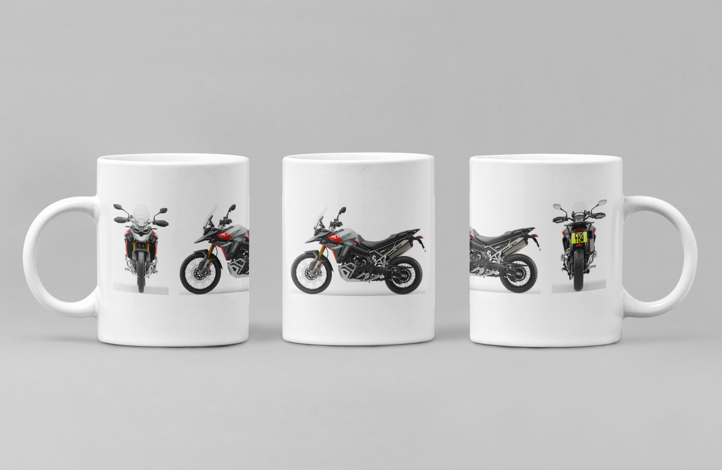 Personalised Triumph Tiger Motorcycle Mug