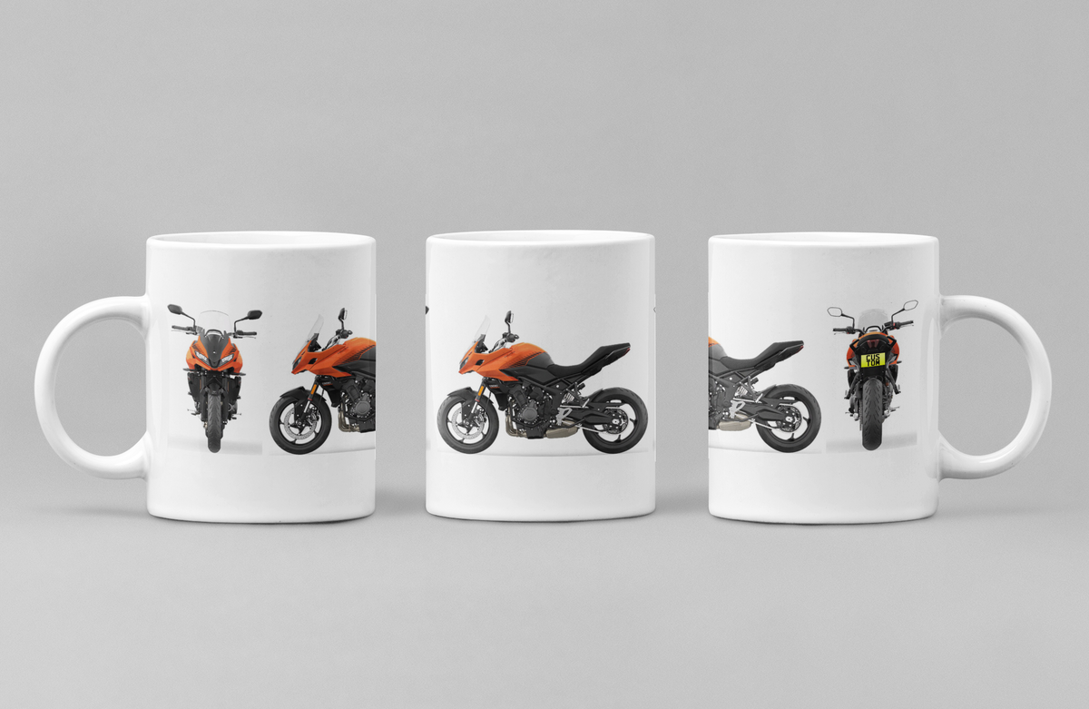 Personalised Triumph Tiger Sport Motorcycle Mug
