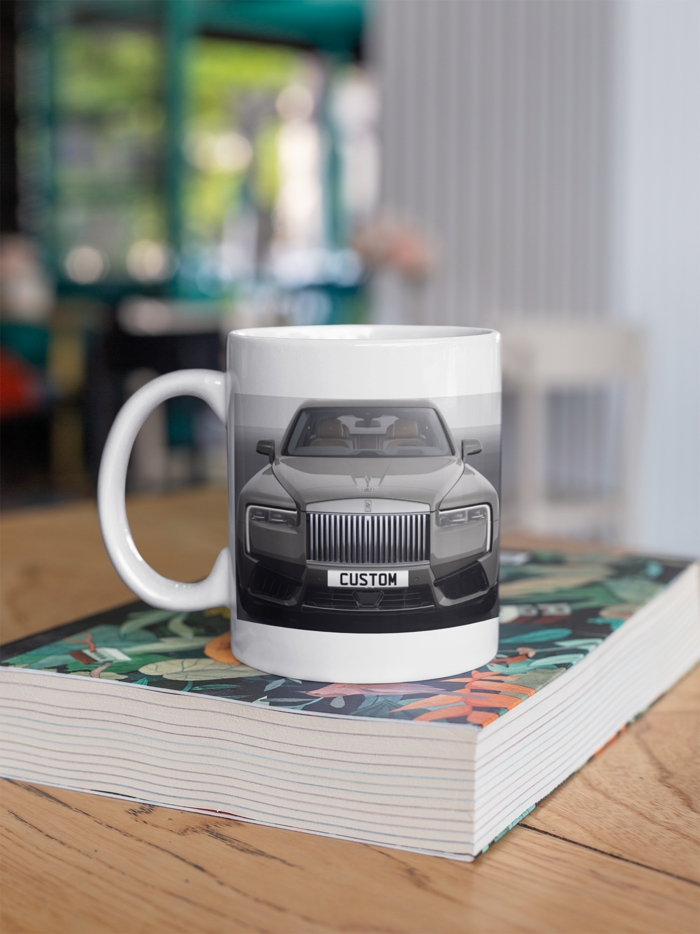 Personalised Rolls Royce Cullinan Mug