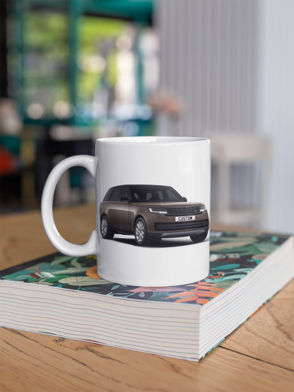 Personalised Land Rover Range Rover Shadow Exterior Mug