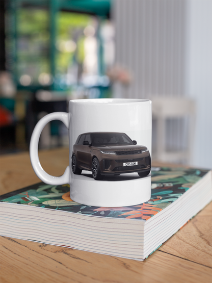 Personalised Land Rover Range Rover Sport SV Carbon Fibre Pack Mug