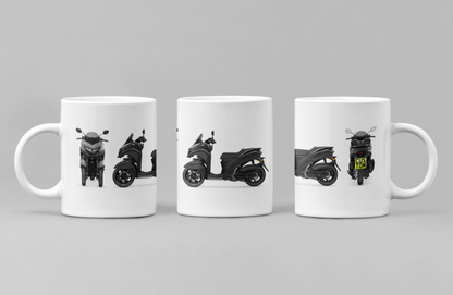 Personalised Yamaha Urban Mobility Motorcycle Mug - Model Choice