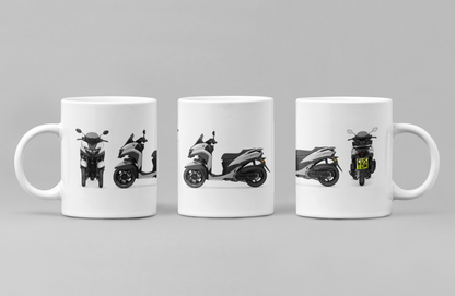 Personalised Yamaha Urban Mobility Motorcycle Mug - Model Choice