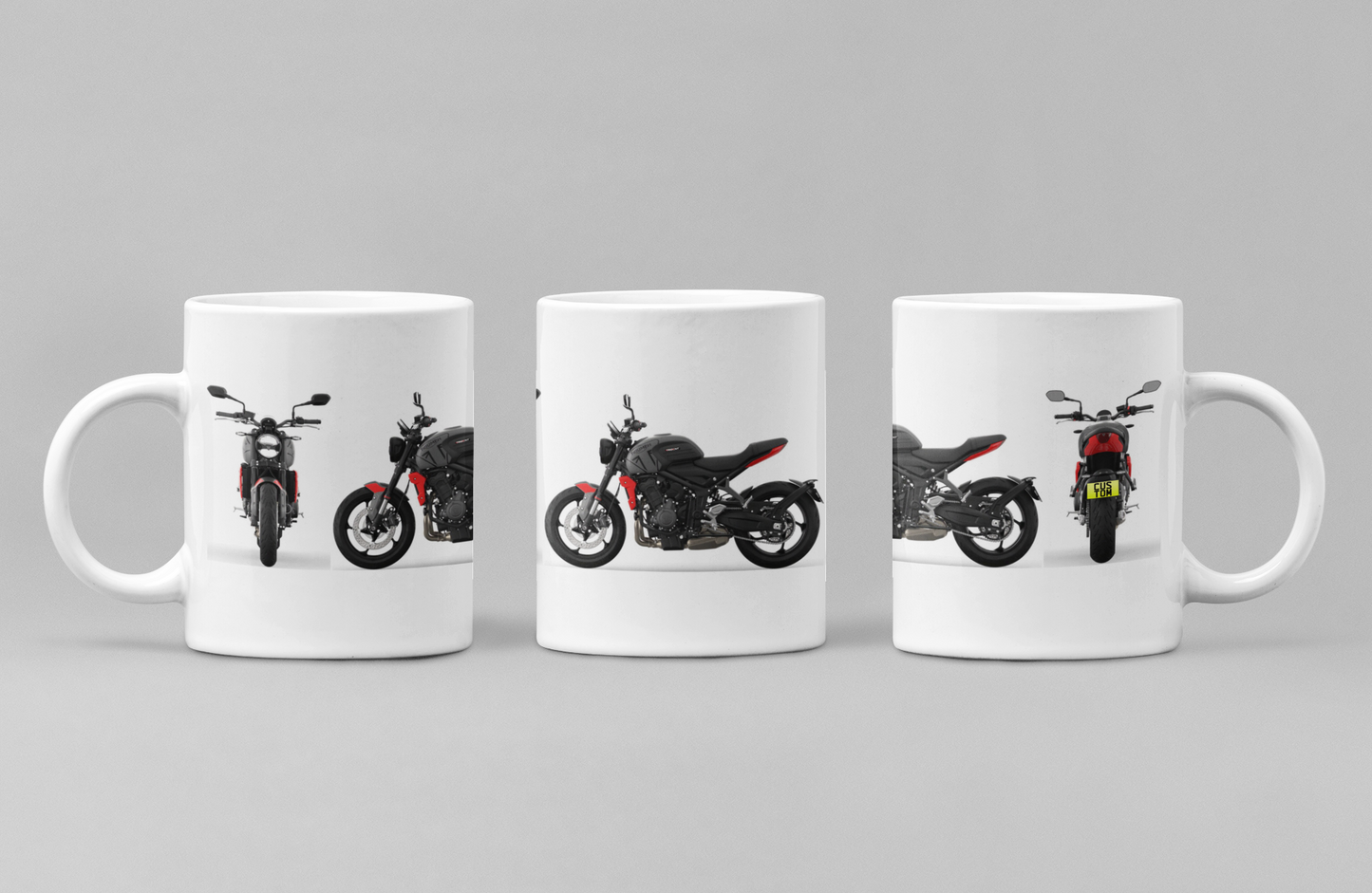 Personalised Triumph Trident Motorcycle Mug