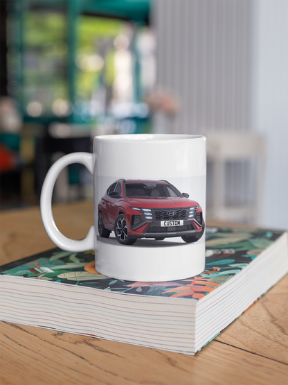 Personalised Hyundai Tucson N Line Edition Mug