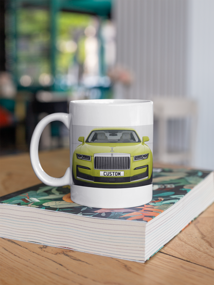 Personalised Rolls Royce Ghost Mug