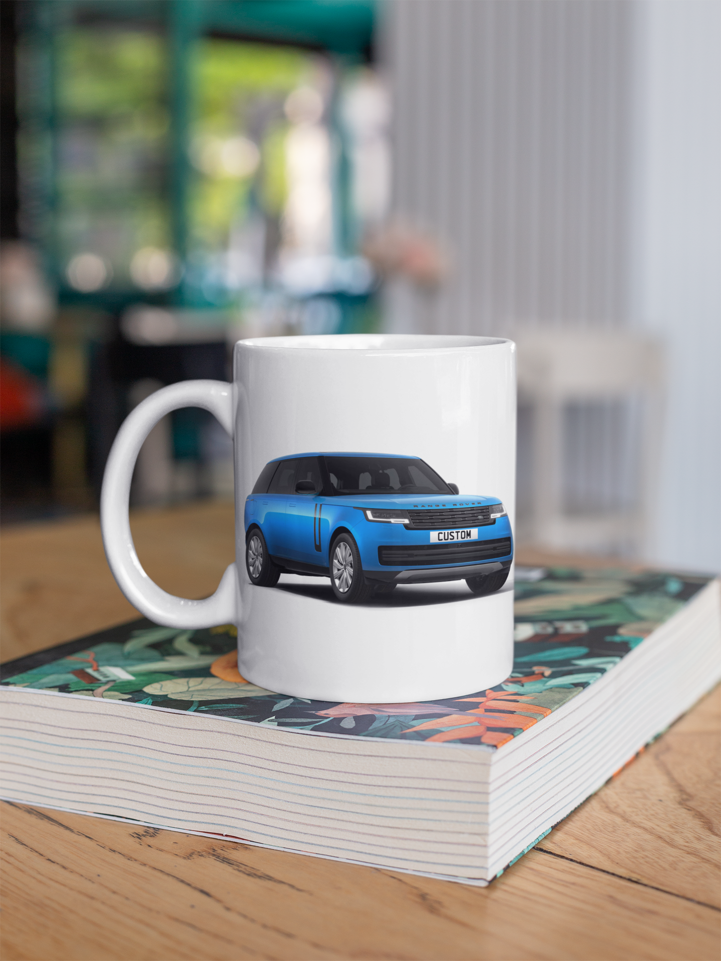 Personalised Land Rover Range Rover Shadow Exterior Mug