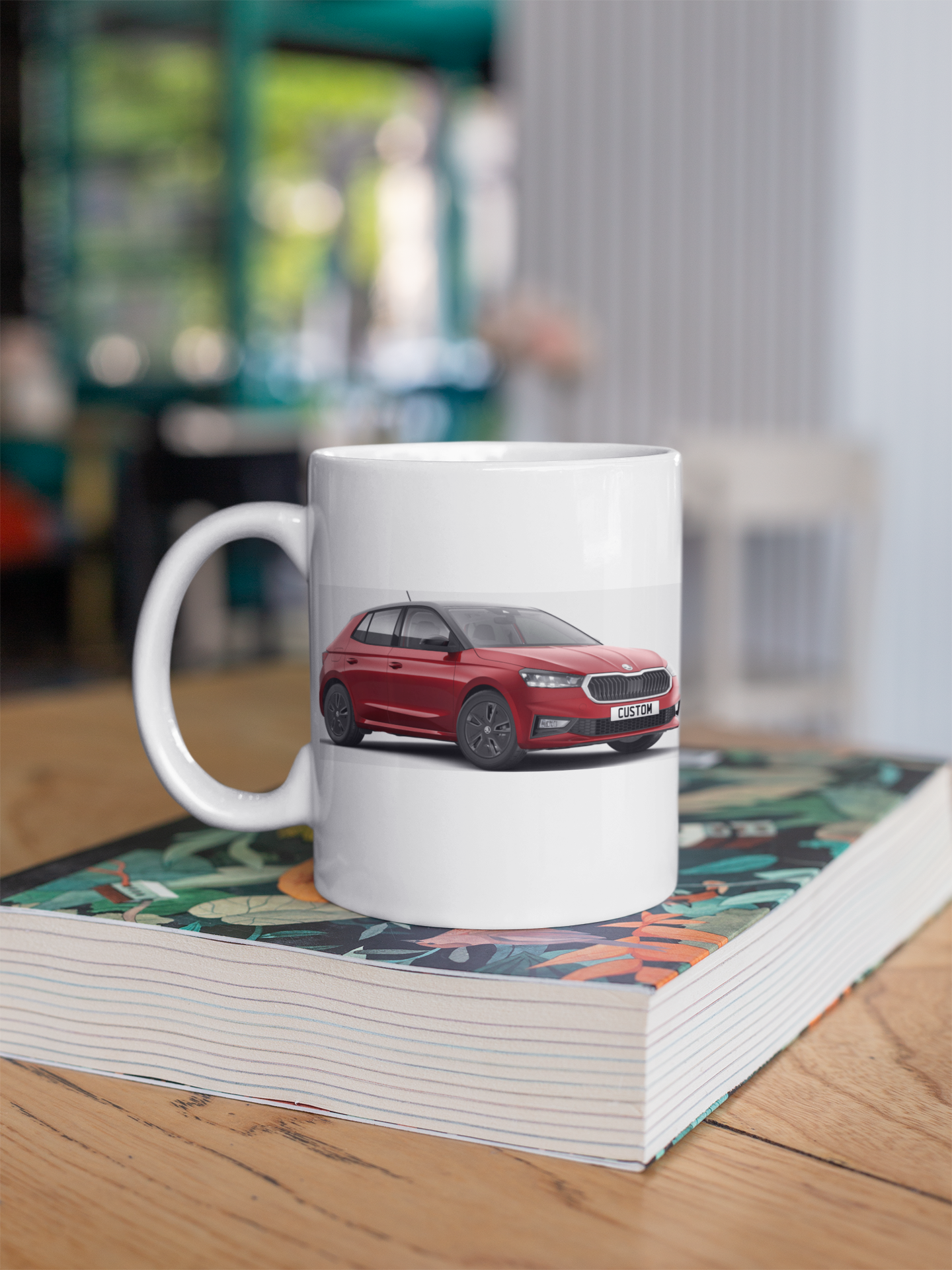 Personalised Skoda Fabia Colour Edition Mug