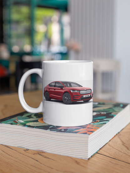 Personalised Skoda Enyaq Coupe vRS Mug