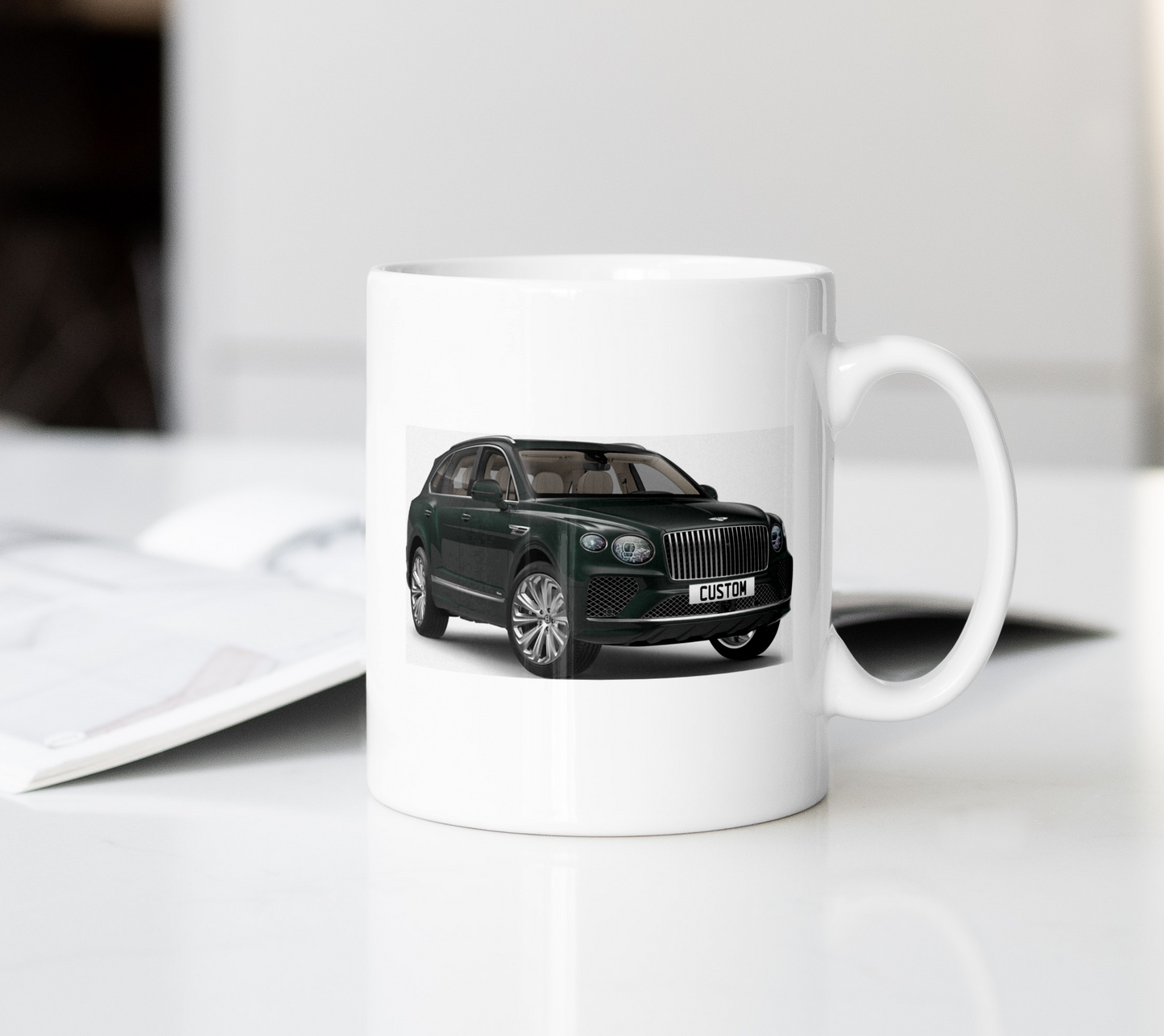 Personalised Bentley Bentayga Azure Mug