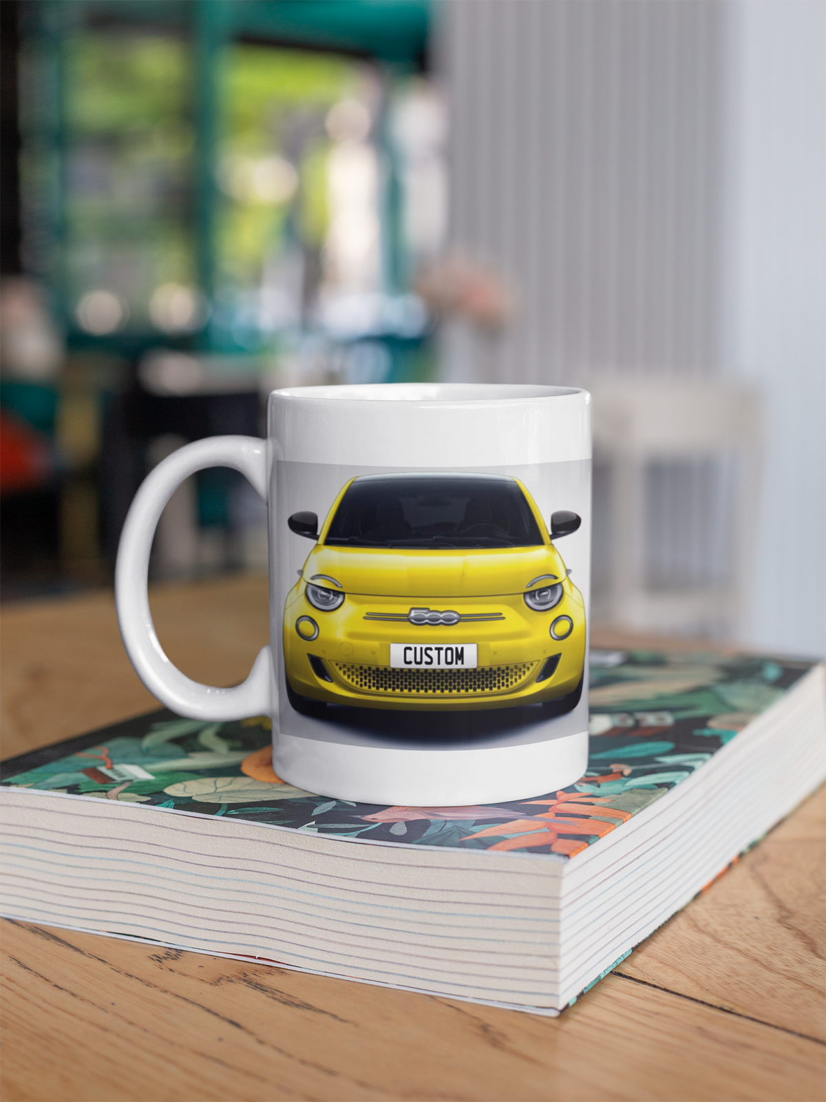 Personalised Fiat 500e Hatchback La Prima Mug