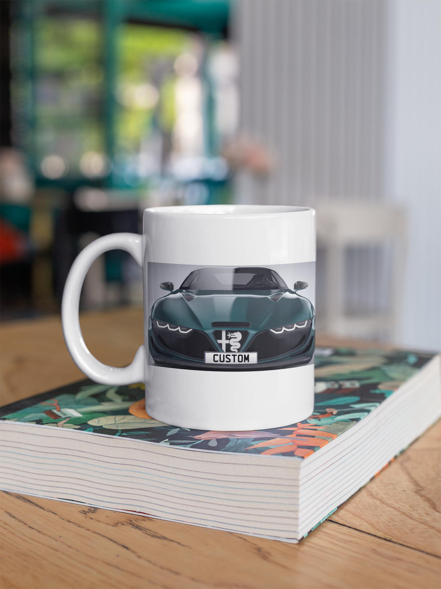 Personalised Alfa Romeo Giulia SWB Zagato Mug