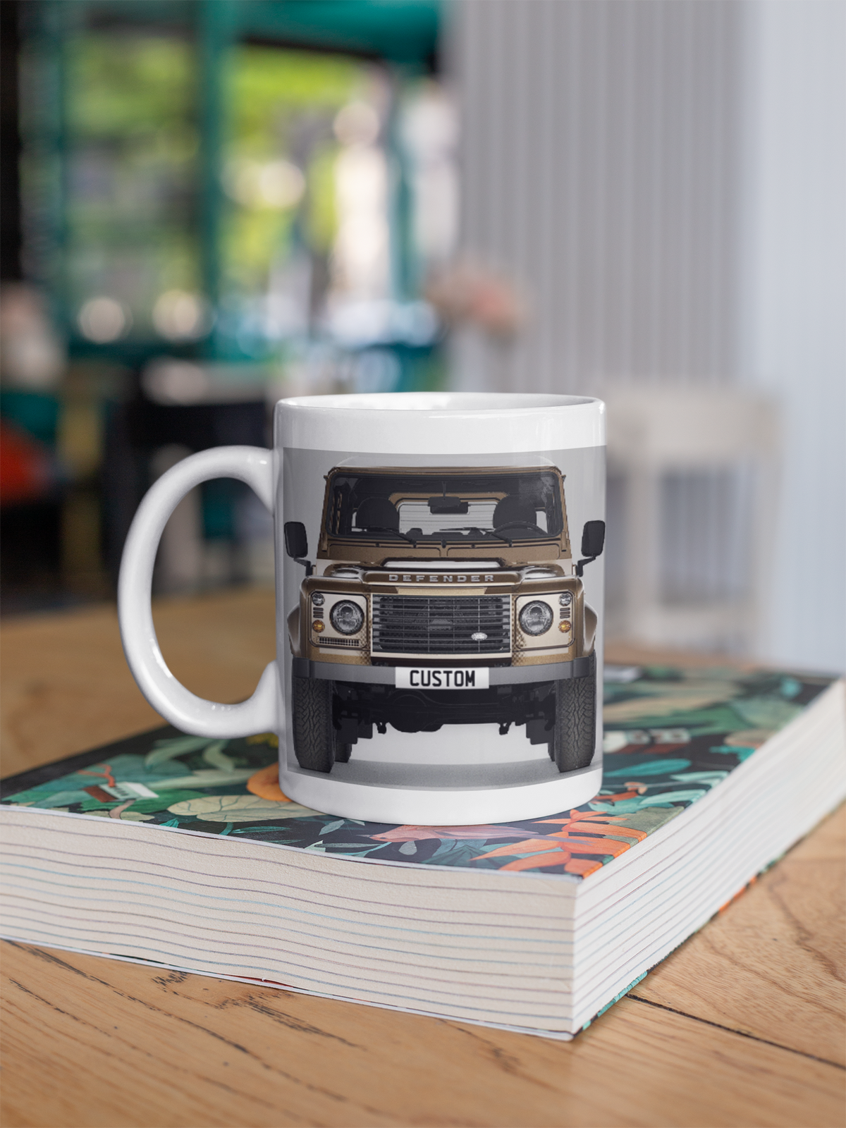 Personalised Land Rover Classic Defender 110 Mug