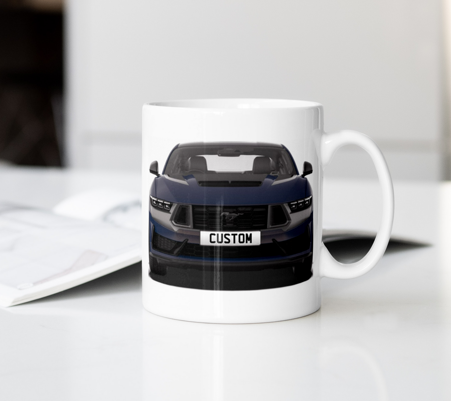 Personalised Ford Mustang Dark Horse Mug