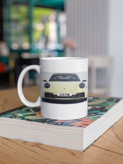 Personalised Porsche 911 Targa 4S Mug